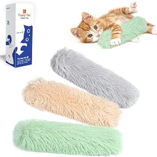 Potaroma Cat Toys Pillows, 3 Pack, Catnip Inside, Indoor Interactive Fun