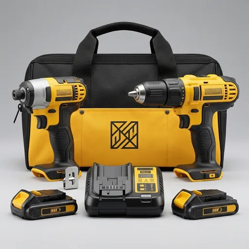 DEWALT DCK240C2 20V MAX Cordless Drill and Impact Driver Combo Kit