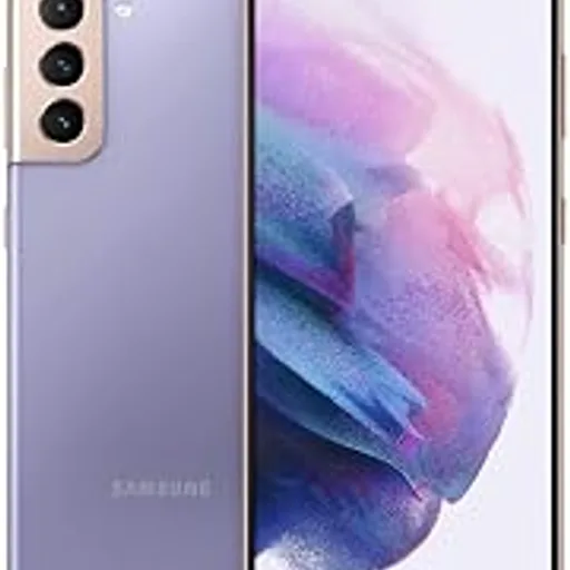 Samsung Galaxy S21 5G, US Version, 128GB, Phantom Violet - Unlocked (Renewed)