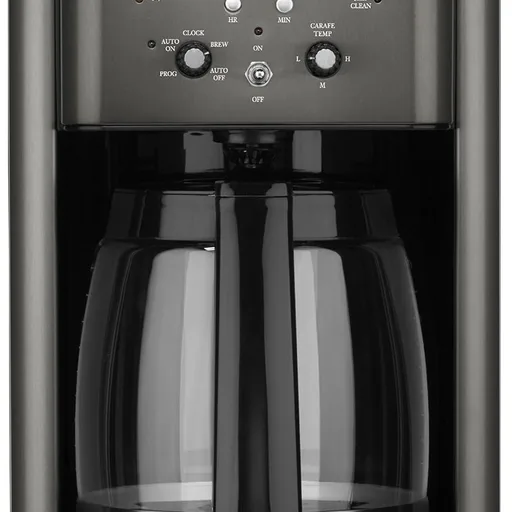 Cuisinart 12 Cup Brew Central Maker Coffee Maker, Black Stainless Steel, DCC-1200BKSNAS