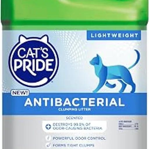 Cat's Pride Antibacterial Litter, Odor-Eliminating Scented 12lb