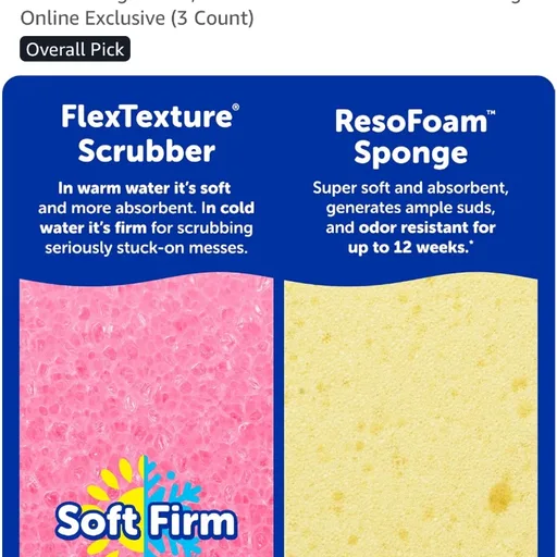 Scrub Mommy Kitchen Sponges