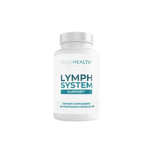 PUREHEALTH RESEARCH Lymph System Support - Lymphatic Drainage Supplement