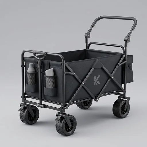 LEVELEVE Heavy Duty Folding Wagon