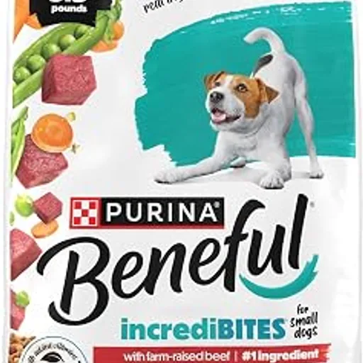 Purina's Beneful IncrediBites with Farm-Raised Beef, Small Breed Dry Dog F