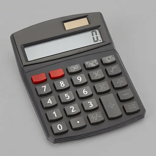 Amazon Basics LCD 8-Digit Desktop Calculator