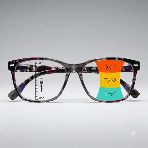 Progressive Multifocus Reading Glasses for Women