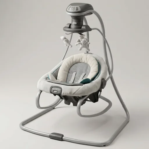 Graco DuetSoothe Swing and Rocker with Removable Swing Seat and 6 Swinging Speeds for Toddler Swing Seat and Swing Chair