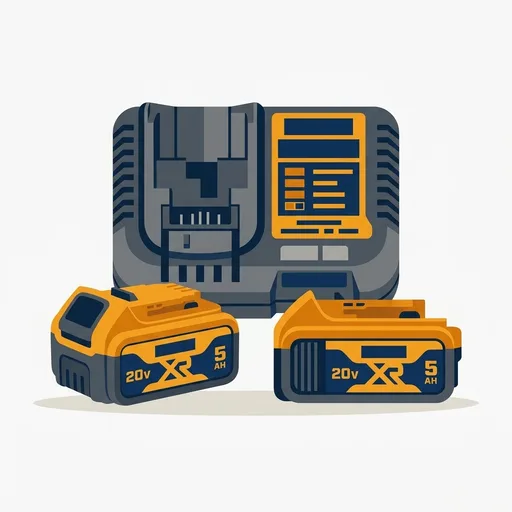 DEWALT 20V MAX Lithium-Ion Battery 2-Pack, 5.0 Ah (DCB205-2c)
