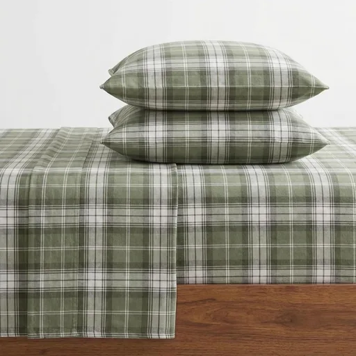 Eddie Bauer - Queen Sheet Set with Fitted Sheet & Pillowcases