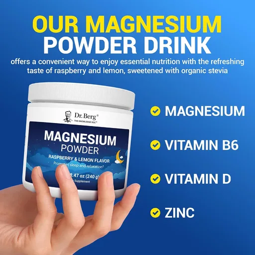 Dr. Berg Magnesium Glycinate Powder