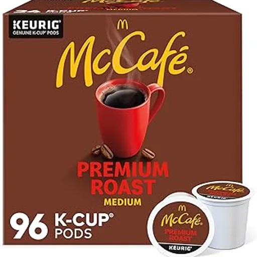 McCafePremium Roast Medium Roast Coffee, K-Cup Pods, 96 Count