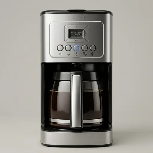 Cuisinart Coffee Maker, Programmable, Stainless Steel, 14-Cup Glass Carafe