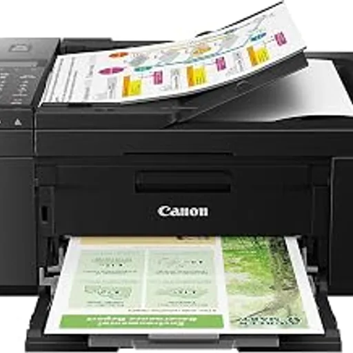 CanonPIXMA TR4720 All-in-One Wireless Printer, Home Use with Auto Document Feeder, Mobile Printing and Built-in Fax, Black