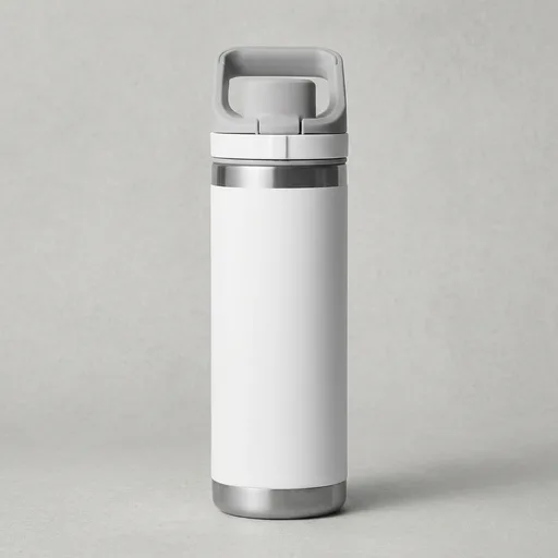 YETI Rambler 18 oz Leakproof Bottle with Flip Chug Cap, White