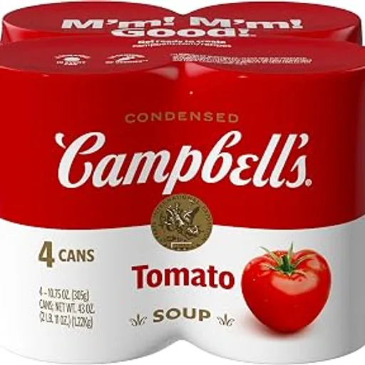 Campbell'sCondensed Tomato Soup, 10.75 Ounce Can (Pack of 4)