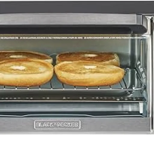 BLACK+DECKER TO1313SBD Toaster Oven, 15.47 Inch, Silver