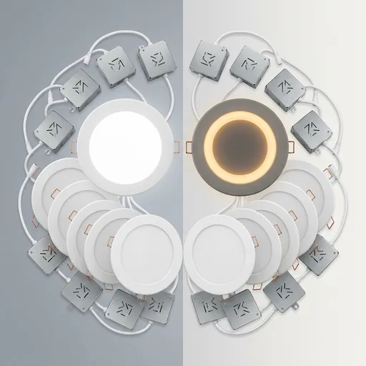 Amico 6 Inch LED Recessed Light with Night Light