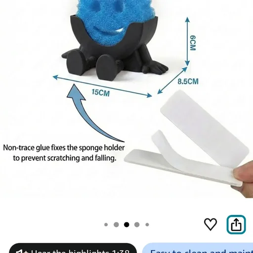 Creative Drainage Sponge Holder