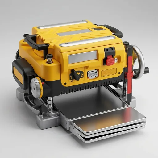 DEWALT Thickness Planer, 13-inch Wood Planer, Three Knife Two Speed, 15 Amp, 20,000 RPM Motor (DW735X)