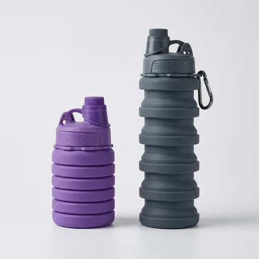 Collapsible Silicone Water Bottle