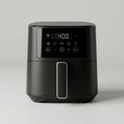 Chefman Air Fryer – 4 QT Compact Airfryer for Quick & Easy Meals in Minutes, Features Hi-Fry Technology for Extra Crisp, Touchscreen Controls with 4 Presets, No