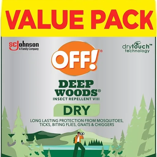 OFF! Deep Woods Dry Insect & Mosquito Repellent Bug Spray