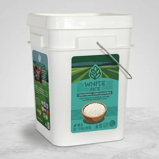 Ralston Family Farms Traditional White Rice, Regenerative Farm, 25lb