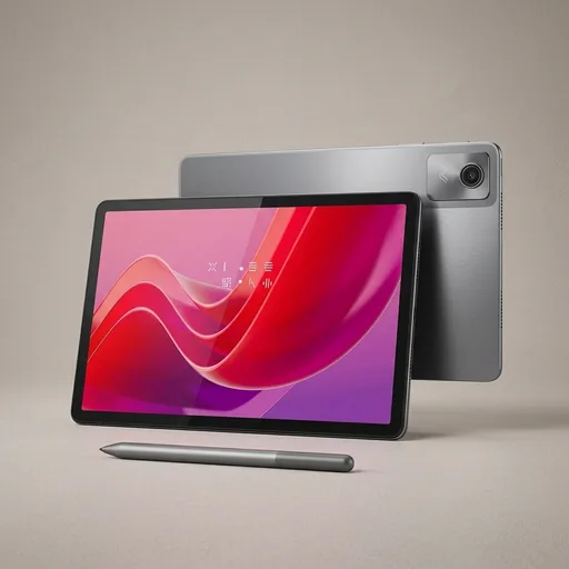 Lenovo Tab M11, 11” Display, MediaTek Helio G88 Octa-Core, 4GB RAM, 64GB SSD, 1920x1200 px, Ambient Light-Sensor, 10 Hour Battery, Comes w/Pen, Luna Grey