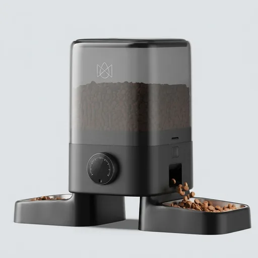 oneisall 2.4G Cordless Automatic Cat Feeder
