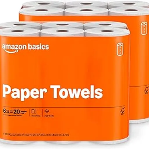 Amazon Basics 2-Ply Flex-Sheets Paper Towels