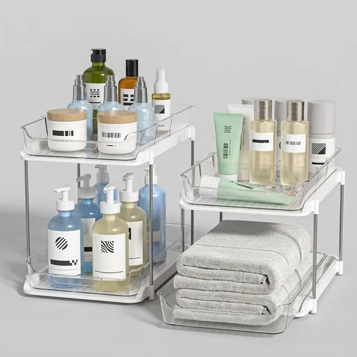 Delamu 2-Tier Multi-Purpose Under Sink Organizer