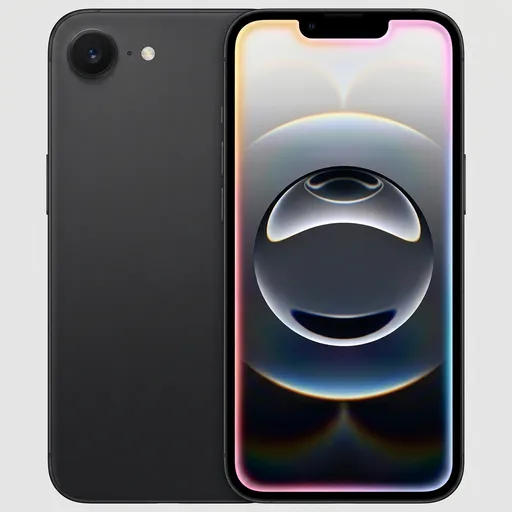Apple iPhone 16e, 128GB, Black - Unlocked (Renewed)