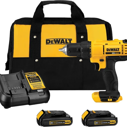 DEWALT DCD771C2 Cordless Drill Driver Set