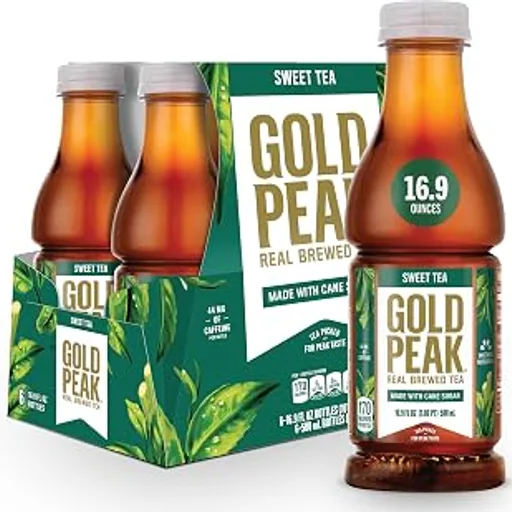 Gold Peak Tea, Sweet Tea, 16.9 fl oz, 6 Pack