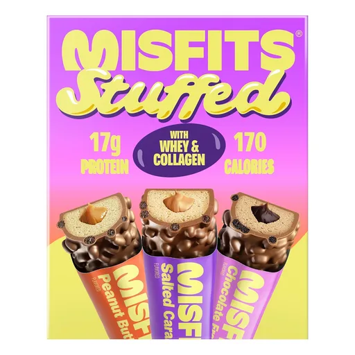 Misfits STUFFED Protein Bars Variety Pack