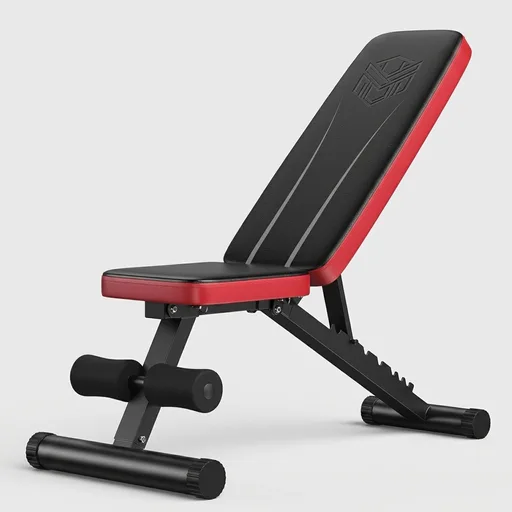 NICEPEOPLE Adjustable Weight Bench for Home Gym, 660LBS Capacity Workout Bench with 8 Backrests for Chest Shoulders Arms, Compact and Foldable Strength Bench for Small Space Apartment Room