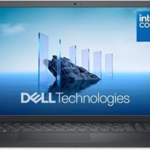 Dell15.6 Laptop, FHD, Intel Core 3 100U, 8 GB RAM, Windows 11 Home | Anti-Glare IPS WVA, 250 nits, Intel UHD Graphics, DDR4, 512GB SSD, Wi‑Fi 6 & Bluetooth, DC1