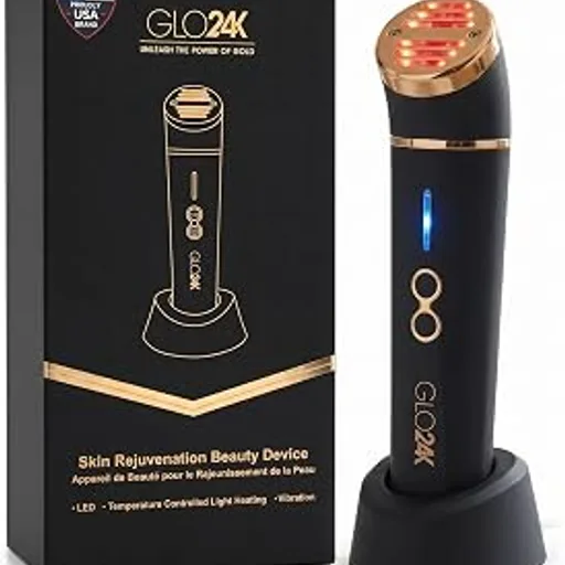GLO24K 3-in-1 Red Light Massager