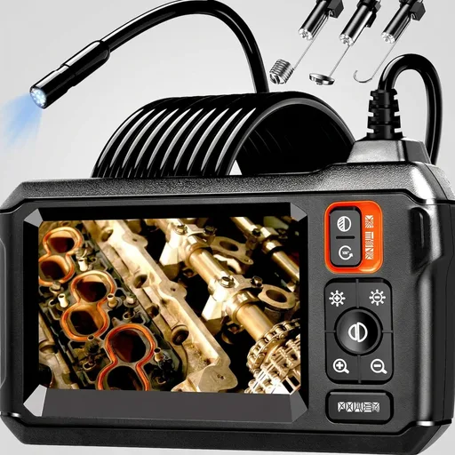 Daxiongmao Endoscope Camera with Light, 1080P HD Borescope