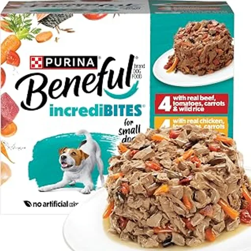 Purina Beneful IncrediBites Wet Dog Food Variety Pack, (2x12) 3 oz