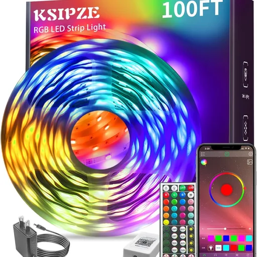 KSIPZE 100ft LED Strip Lights
