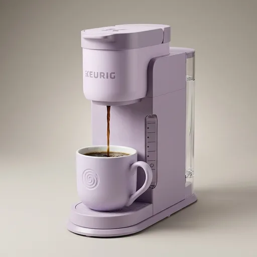 KeurigK-Express Single Serve K-Cup Pod Coffee Maker, 3 Brew Sizes, Strong Button Feature, 42oz Removable Reservoir, Lavender
