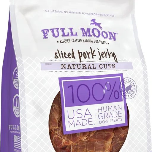 Full Moon® Natural Cut Pork Jerky Dog Treats 10 oz