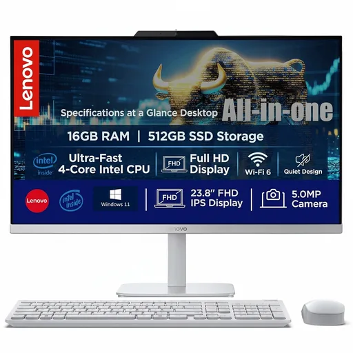 Lenovo 24-inch All-in-One Desktop