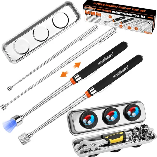 HORUSDY 5-Piece Magnetic Pickup Tools Set