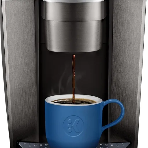Keurig K-Elite Single Serve K-Cup Pod Coffee Maker, with Strength and Temperature Control, Iced Coffee Capability, 8 to 12oz Brew Size, Programmable, Brushed Slate