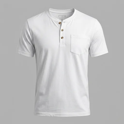 MAGCOMSEN Men's Henley Short Sleeve Shirt Cotton Lightweight Tee Shirts Casual Summer Basic Tees with Pocket