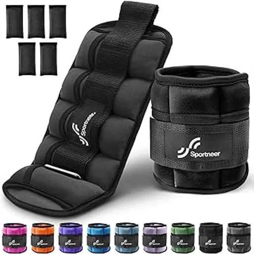 Sportneer Adjustable Ankle Weights