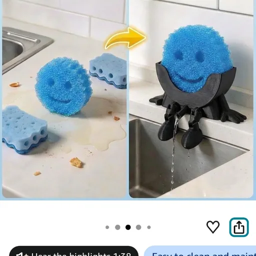 Creative Drainage Sponge Holder